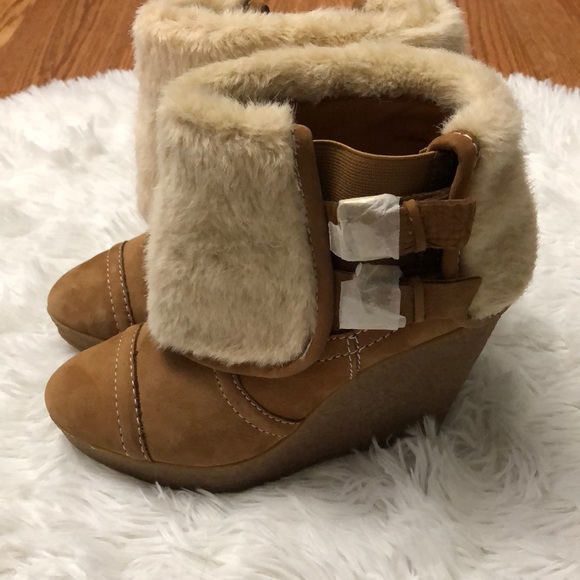 Zara Women’s Wedge Boots - Picture 5 of 7